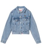 【ア ベイシング エイプ/A BATHING APE】のPU BADGE WASHED DENIM JACKET 人気、トレンドファッション・服の通販 founy(ファニー) ファッション Fashion レディースファッション Fashion for Women アウター Coat / Outerwear Collection レディースジャケット・軽アウター Jackets クラシック Classic, Timeless Style thumbnail INDIGO|ID: prp329100004963257 ipo3291000000037232854