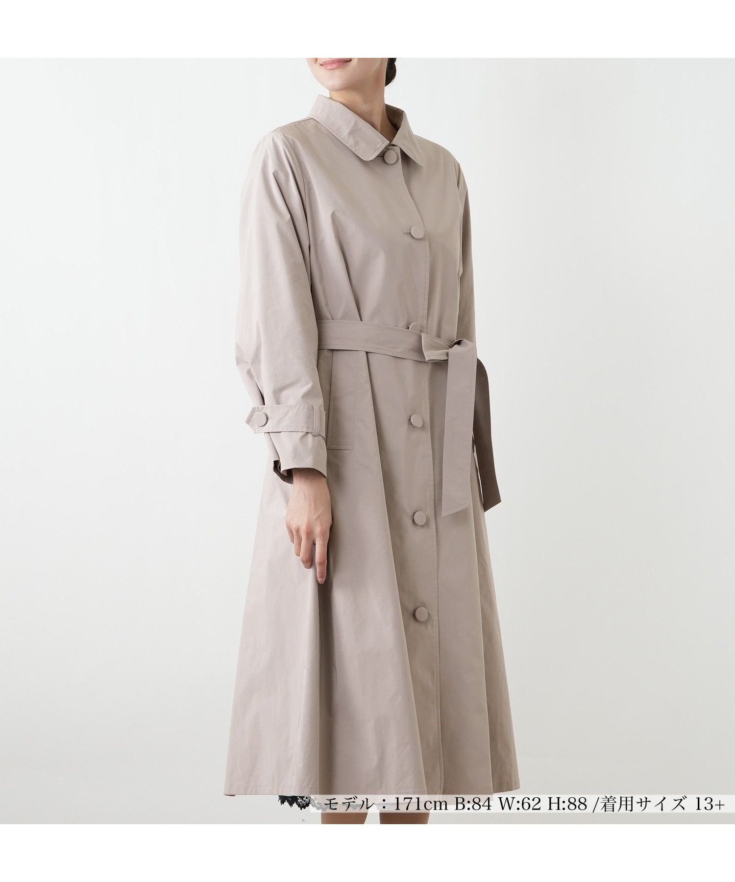 【レリアンプラスハウス/Leilian PLUS HOUSE】の【店舗人気】バックシャンデザインコート 人気、トレンドファッション・服の通販 founy(ファニー) 　ファッション　Fashion　レディースファッション　Fashion for Women　アウター　Coat / Outerwear Collection　コート・ロングコート・ピーコート　Long Coats, Peacoats & More　エレガント 上品　Elegant　ギャザー　Gathered, Ruffled　ショール　Shawl, Wrap　セレモニー　Ceremony　タフタ　Taffeta, Structured Fabric　トレンド　Trend, Trending Now　ドレス　Dress, One-Piece　ベーシック　Basic, Essential　ポケット　Pocket, Pocket Detail　人気　Popular, Best Seller　春　Spring　 other-1|ID: prp329100004963262 ipo3291000000037232870