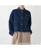 【レリアンプラスハウス/Leilian PLUS HOUSE】の【店舗人気】デニムジャケット【L JEANS】 人気、トレンドファッション・服の通販 founy(ファニー) ファッション Fashion レディースファッション Fashion for Women アウター Coat / Outerwear Collection レディースジャケット・軽アウター Jackets デニムジャケット / カジュアルアウター Denim Jackets ウォッシャブル Machine Washable ジャケット Jacket, Outerwear スタンド Stand Collar, Upright Stand デニム Denim, Jeans Material フェミニン Feminine, Girly ポケット Pocket, Pocket Detail リラックス Relax, Relaxed Fit 人気 Popular, Best Seller 夏 Summer thumbnail ネイビー系|ID: prp329100004963265 ipo3291000000037232881