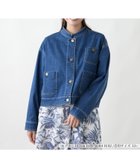 【レリアンプラスハウス/Leilian PLUS HOUSE】の【店舗人気】デニムジャケット【L JEANS】 人気、トレンドファッション・服の通販 founy(ファニー) ファッション Fashion レディースファッション Fashion for Women アウター Coat / Outerwear Collection レディースジャケット・軽アウター Jackets デニムジャケット / カジュアルアウター Denim Jackets ウォッシャブル Machine Washable ジャケット Jacket, Outerwear スタンド Stand Collar, Upright Stand デニム Denim, Jeans Material フェミニン Feminine, Girly ポケット Pocket, Pocket Detail リラックス Relax, Relaxed Fit 人気 Popular, Best Seller 夏 Summer thumbnail ロイヤルブルー|ID: prp329100004963265 ipo3291000000037232882