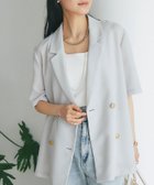 【ラブティックボンボン/La boutique BonBon】の【最強夏ジャケット】ライトメッシュハーフスリーブジャケット 大人の最旬トレンドファッション＆コーディネート founy(ファウニー) ファッション Fashion レディースファッション Fashion for Women アウター Coat / Outerwear Collection レディースジャケット・軽アウター Jackets おすすめ Recommended / Our Picks ジャケット Jacket, Outerwear スリーブ Sleeve, Long Sleeve / Short Sleeve デニム Denim, Jeans Material トレンド Trend, Trending Now ハーフ Half, Half-Length メッシュ Mesh, Net Fabric エレガント 上品 Elegant ビジネス 仕事 通勤 Business / Work / Commuting 夏 Summer 春 Spring S/S・春夏 SS, Spring/Summer, Warm Season thumbnail ライトグレー|ID: prp329100004963268 ipo3291000000037232893