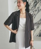 【ラブティックボンボン/La boutique BonBon】の【最強夏ジャケット】ライトメッシュハーフスリーブジャケット 大人の最旬トレンドファッション＆コーディネート founy(ファウニー) ファッション Fashion レディースファッション Fashion for Women アウター Coat / Outerwear Collection レディースジャケット・軽アウター Jackets おすすめ Recommended / Our Picks ジャケット Jacket, Outerwear スリーブ Sleeve, Long Sleeve / Short Sleeve デニム Denim, Jeans Material トレンド Trend, Trending Now ハーフ Half, Half-Length メッシュ Mesh, Net Fabric エレガント 上品 Elegant ビジネス 仕事 通勤 Business / Work / Commuting 夏 Summer 春 Spring S/S・春夏 SS, Spring/Summer, Warm Season thumbnail ブラウン|ID: prp329100004963268 ipo3291000000037232894