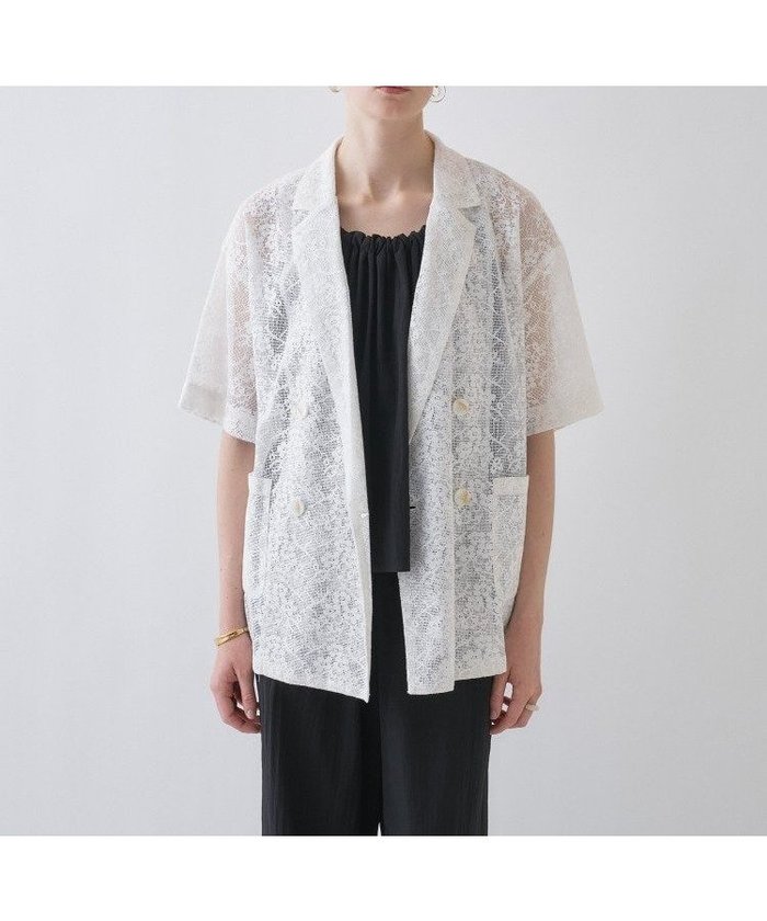 【その他のブランド/Other】のシアーフラワーメッシュジャケット インテリア・キッズ・メンズ・レディースファッション・服の通販 founy(ファウニー) https://founy.com/ ファッション Fashion レディースファッション Fashion for Women アウター Coat / Outerwear Collection レディースジャケット・軽アウター Jackets 春 Spring キャミワンピース Cami Dress, Slip Dress シアー Sheer, See-Through ショルダー Shoulder, Shoulder Strap ジャケット Jacket, Outerwear スマート Smart, Elegant タンク Tank Top, Sleeveless Top デニム Denim, Jeans Material ドロップ Drop Shoulder, Dropped Style バランス Balance, Style Balance リラックス Relax, Relaxed Fit レース Lace, Lace Fabric S/S・春夏 SS, Spring/Summer, Warm Season 再入荷 Restock / Back in Stock おすすめ Recommended / Our Picks 夏 Summer エレガント 上品 Elegant ビジネス 仕事 通勤 Business / Work / Commuting |ID: prp329100004963269 ipo3291000000037232895