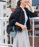 【アーバンリサーチ ドアーズ/URBAN RESEARCH DOORS】の『UR TECH』ポケッタブル撥水ノーカラーブルゾン 人気、トレンドファッション・服の通販 founy(ファニー) ファッション Fashion レディースファッション Fashion for Women アウター Coat / Outerwear Collection ブルゾンジャケット・スポーティアウター Blouson Jackets 春 Spring コンパクト Compact, Small Size 抗菌 Antibacterial, Bacteria-Resistant 軽量 Lightweight, Ultra Light バランス Balance, Style Balance パーカー Hoodie, Parka フレア Flare, Flared ブルゾン Blouson, Bomber Jacket S/S・春夏 SS, Spring/Summer, Warm Season 夏 Summer 2026年 2026 2026春夏・S/S Spring/Summer 2026 SS26 thumbnail ブラック|ID: prp329100004963270 ipo3291000000037232900