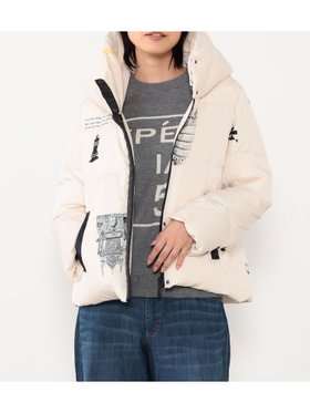 【ニコル クラブ/NICOLE CLUB】のチェス柄ダウンブルゾン 大人の最旬トレンドファッション＆コーディネート founy(ファウニー) ファッション Fashion レディースファッション Fashion for Women アウター Coat / Outerwear Collection ブルゾンジャケット・スポーティアウター Blouson Jackets シンプル Simple, Minimal スタンド Stand Collar, Upright Stand スマート Smart, Elegant ダウン Down, Puffer デニム Denim, Jeans Material トレンド Trend, Trending Now バランス Balance, Style Balance フェザー Feather, Feather Detail フォルム Silhouette, Form ブルゾン Blouson, Bomber Jacket プリント Print, Printed Pattern 防寒 Cold Protection, Winter-Ready ミックス Mix, Mixed Style リアル Real, Realistic 今冬 This Winter おすすめ Recommended / Our Picks |ID:prp329100004963272