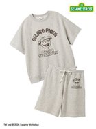 【ジェラート ピケ/gelato pique】の【SESAME STREET】【UNISEX】裏毛プルオーバー ハーフパンツセット GRY[006]|ID: prp329100004963851 ipo3291000000037330124
