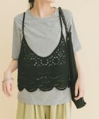 【アイテムズアーバンリサーチ/ITEMS URBAN RESEARCH】のニットビスチェTシャツセット グレー|ID: prp329100004963852 ipo3291000000037246042