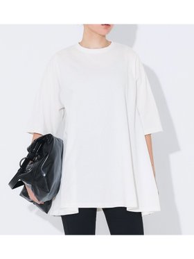 【コカ/COCA】のAラインフレアチュニック 大人の最旬トレンドファッション＆コーディネート founy(ファウニー) ファッション Fashion レディースファッション Fashion for Women トップス・カットソー Cut & Sew Tops 春 Spring カットソー Cut and Sewn Top シンプル Simple, Minimal チュニック Tunic, Long Top デニム Denim, Jeans Material フェミニン Feminine, Girly フレア Flare, Flared ポケット Pocket, Pocket Detail 半袖 Short Sleeve, Half Sleeve 無地 Plain, Solid Color レギンス Leggings, Stretch Pants ロング Long, Long-Length おすすめ Recommended / Our Picks 夏 Summer 2026年 2026 2026春夏・S/S Spring/Summer 2026 SS26 |ID:prp329100004963855