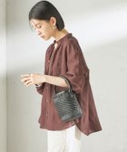 【シップス/SHIPS】の手洗い可能 IMPERIAL LINEN 混 バンドカラー スキッパー シャツ 大人の最旬トレンドファッション＆コーディネート founy(ファウニー) ファッション Fashion レディースファッション Fashion for Women トップス・カットソー Cut & Sew Tops シャツ・ブラウス・オフィスカジュアル Elegant Blouses & Button-Ups インナー Innerwear ギャザー Gathered, Ruffled シンプル Simple, Minimal スキッパー Skipper, Open Collar スラックス Slacks, Dress Pants デニム Denim, Jeans Material バランス Balance, Style Balance フィット Fit, Slim Fit ボトム Bottoms, Lower Wear ポケット Pocket, Pocket Detail リネン Linen, Linen Fabric エレガント 上品 Elegant 2026年 2026 2026春夏・S/S Spring/Summer 2026 SS26 thumbnail ブラウン|ID: prp329100004963861 ipo3291000000037246434