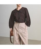 【ユナイテッドアローズ/UNITED ARROWS】のビック カラー ブラウス -はっ水 ウォッシャブル- 大人の最旬トレンドファッション＆コーディネート founy(ファウニー) ファッション Fashion レディースファッション Fashion for Women トップス・カットソー Cut & Sew Tops シャツ・ブラウス・オフィスカジュアル Elegant Blouses & Button-Ups ウォッシャブル Machine Washable ギャザー Gathered, Ruffled 軽量 Lightweight, Ultra Light セットアップ Set-Up, Coordinated Outfit デコルテ Décolleté, Neckline デニム Denim, Jeans Material バランス Balance, Style Balance フロント Front, Front Design ランダム Random, Irregular おすすめ Recommended / Our Picks thumbnail DK.BROWN|ID: prp329100004963863 ipo3291000000037246664