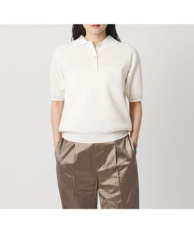 【ビューティ&ユース ユナイテッドアローズ/BEAUTY&YOUTH / UNITED ARROWS】のMARW UNITED ARROWS ポロカラー ショートスリーブ ニット 大人の最旬トレンドファッション＆コーディネート founy(ファウニー) ファッション Fashion レディースファッション Fashion for Women トップス・カットソー Cut & Sew Tops ニット Knit Tops & Sweaters サマー Summer, Summer Style ショート Short, Short Length スリーブ Sleeve, Long Sleeve / Short Sleeve 人気 Popular, Best Seller ベーシック Basic, Essential ビジネス 仕事 通勤 Business / Work / Commuting |ID:prp329100004963866