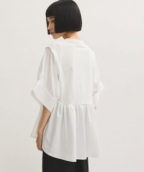 【アダム エ ロペ/ADAM ET ROPE'】の【サステナブル】・【定番】バウンスカフスプルオーバー/接触冷感/UVカット 大人の最旬トレンドファッション＆コーディネート founy(ファウニー) ファッション Fashion レディースファッション Fashion for Women トップス・カットソー Cut & Sew Tops カジュアルプルオーバー・ニットトップス Pullovers & Knit Tops / Casual Pullovers ヴィンテージ Vintage Style カフス Cuff Design カーゴパンツ Cargo Pants, Utility Pants サンダル Sandals, Summer Shoes スラックス Slacks, Dress Pants タイトスカート Pencil Skirt, Tight Skirt タフタ Taffeta, Structured Fabric デニム Denim, Jeans Material 定番 Standard, Basic Item フェミニン Feminine, Girly ベーシック Basic, Essential ペプラム Peplum, Flared Hem おすすめ Recommended / Our Picks 2026年 2026 2026春夏・S/S Spring/Summer 2026 SS26 |ID:prp329100004963868