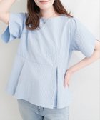 【ナチュラルクチュール/natural couture】のチューリップスリーブペプラムプルオーバー 大人の最旬トレンドファッション＆コーディネート founy(ファウニー) ファッション Fashion レディースファッション Fashion for Women トップス・カットソー Cut & Sew Tops カジュアルプルオーバー・ニットトップス Pullovers & Knit Tops / Casual Pullovers アクセサリー Fashion Accessories カーディガン Cardigan, Knitwear サンダル Sandals, Summer Shoes ジャケット Jacket, Outerwear スニーカー Sneakers, Trainers チューリップ Tube, Tube Top デニム Denim, Jeans Material フェミニン Feminine, Girly ペプラム Peplum, Flared Hem リラックス Relax, Relaxed Fit ロング Long, Long-Length ワイド Wide, Wide Fit 再入荷 Restock / Back in Stock エレガント 上品 Elegant 2026年 2026 2026春夏・S/S Spring/Summer 2026 SS26 thumbnail ブルー|ID: prp329100004963871 ipo3291000000037246938