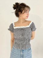 【フレイ アイディー/FRAY I.D】のオフショルシャーリングブラウス 大人の最旬トレンドファッション＆コーディネート founy(ファウニー) ファッション Fashion レディースファッション Fashion for Women トップス・カットソー Cut & Sew Tops シャツ・ブラウス・オフィスカジュアル Elegant Blouses & Button-Ups ガーリー Girly, Feminine Style コンパクト Compact, Small Size シャーリング Shirring, Ruched スカラップ Scallop, Scalloped Edge スマート Smart, Elegant スリーブ Sleeve, Long Sleeve / Short Sleeve デニム Denim, Jeans Material フィット Fit, Slim Fit フロント Front, Front Design リボン Ribbon, Bow レース Lace, Lace Fabric ワーク Workwear, Utility Style おすすめ Recommended / Our Picks エレガント 上品 Elegant thumbnail CHECK[931]|ID: prp329100004963873 ipo3291000000037246993