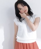 【ナチュラル ビューティー ベーシック/NATURAL BEAUTY BASIC】の総針ベーシックニット ボートネック 大人の最旬トレンドファッション＆コーディネート founy(ファウニー) ファッション Fashion レディースファッション Fashion for Women トップス・カットソー Cut & Sew Tops ニット Knit Tops & Sweaters スリーブ Sleeve, Long Sleeve / Short Sleeve バランス Balance, Style Balance フレンチ French, French Style ブラウジング Blouson Silhouette, Cinched Waist ベーシック Basic, Essential モックネック Mock Neck, Short Turtleneck 定番 Standard, Basic Item thumbnail オフホワイト1|ID: prp329100004963879 ipo3291000000037247126