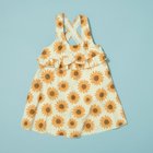【ブランシェス/branshes / KIDS】の【水着】サンドレス風総柄ワンピース 大人の最旬トレンドファッション＆コーディネート founy(ファウニー) ファッション Fashion キッズファッション Fashion for Kids ガーリー Girly, Feminine Style フリル Frill, Ruffle リボン Ribbon, Bow 切替 Switching, Contrast Panel 水着 Swimsuit, Swimwear thumbnail イエロー|ID: prp329100004963897 ipo3291000000037247508