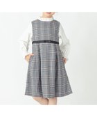 【その他のブランド/Other】のチェック柄 レイヤード ワンピース グレー|ID: prp329100004963926 ipo3291000000037247716