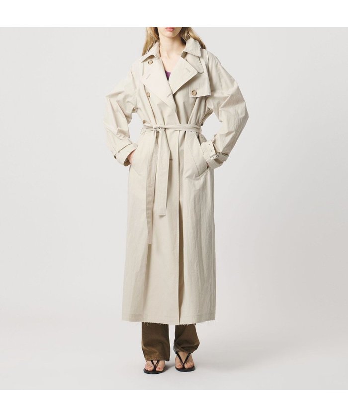 【ビューティ&ユース ユナイテッドアローズ/BEAUTY&YOUTH / UNITED ARROWS】のATTISESSION コットン ナイロン カットオフ トレンチ コート インテリア・キッズ・メンズ・レディースファッション・服の通販 founy(ファウニー) https://founy.com/ ファッション Fashion レディースファッション Fashion for Women アウター Coat / Outerwear Collection コート・ロングコート・ピーコート Long Coats, Peacoats & More トレンチコート / 春秋の定番アウター Trench Coats 春 Spring カットオフ Cut-Off Design シンプル Simple, Minimal スラックス Slacks, Dress Pants デニム Denim, Jeans Material トレンチ Trench, Trench Coat トレンド Trend, Trending Now フェミニン Feminine, Girly ボトム Bottoms, Lower Wear ロング Long, Long-Length S/S・春夏 SS, Spring/Summer, Warm Season 夏 Summer ビジネス 仕事 通勤 Business / Work / Commuting |ID: prp329100004963952 ipo3291000000037247849
