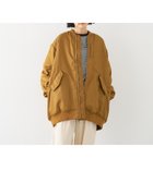 【コレックス/collex】のナイロンツイル中綿ブルゾン キャメル|ID: prp329100004963971 ipo3291000000037247968
