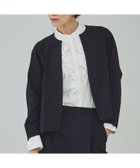 【カリテ/qualite】の【セットアップ対応】バックペプラムジャケット 大人の最旬トレンドファッション＆コーディネート founy(ファウニー) ファッション Fashion レディースファッション Fashion for Women アウター Coat / Outerwear Collection レディースジャケット・軽アウター Jackets おすすめ Recommended / Our Picks アクセサリー Fashion Accessories シンプル Simple, Minimal スタイリッシュ Stylish, Fashionable ストレッチ Stretch, Stretchy Fabric セットアップ Set-Up, Coordinated Outfit ネックレス Necklace, Pendant Necklace 定番 Standard, Basic Item thumbnail ダークネイビー|ID: prp329100004963993 ipo3291000000037248089