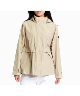 【エーグル/AIGLE】のGORE-TEX ゴアテックス 防水 透湿 防風 2レイヤー ミドル丈ジャケット / フード取り外し可 大人の最旬トレンドファッション＆コーディネート founy(ファウニー) ファッション Fashion レディースファッション Fashion for Women アウター Coat / Outerwear Collection レディースジャケット・軽アウター Jackets エレガント 上品 Elegant ジャケット Jacket, Outerwear ドローコード Drawcord, Drawstring Cord ハンド Hand, Handmade フィット Fit, Slim Fit フェミニン Feminine, Girly ポケット Pocket, Pocket Detail ミドル Middle Length, Mid Height ビジネス 仕事 通勤 Business / Work / Commuting |ID:prp329100004964000