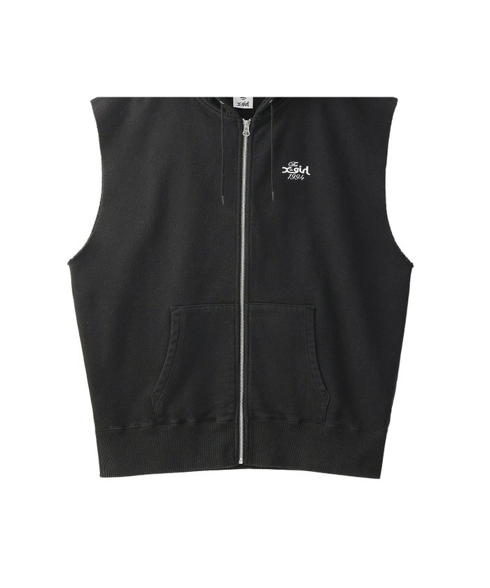 【エックスガール/X-girl】のDISTRESSED CIRCLE LOGO ZIP UP SWEAT VEST インテリア・キッズ・メンズ・レディースファッション・服の通販 founy(ファウニー) https://founy.com/ ファッション Fashion レディースファッション Fashion for Women アウター Coat / Outerwear Collection トップス・カットソー Cut & Sew Tops レディースパーカー・カジュアルフーディー Casual Hoodies & Sweatshirts ベスト&ジレ / 重ね着スタイル Vests & Gilets スウェット・クルーネックトップス Sweatshirts & Crewnecks / Relaxed Fit Sweat Tops グラフィック Graphic, Graphic Design スウェット / スエット Sweatshirt, Sweatwear ハーフ Half, Half-Length パーカー Hoodie, Parka プリント Print, Printed Pattern ベスト Vest, Waistcoat ロング Long, Long-Length A/W・秋冬 Autumn/Winter おすすめ Recommended / Our Picks |ID: prp329100004964003 ipo3291000000037248240