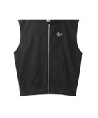 【エックスガール/X-girl】のDISTRESSED CIRCLE LOGO ZIP UP SWEAT VEST BLACK|ID: prp329100004964003 ipo3291000000037248242