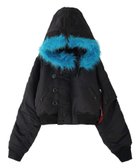 【エックスガール/X-girl】のX-girl x ALPHA N-2B JACKET BLACK|ID: prp329100004967332 ipo3291000000037259102