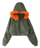 【エックスガール/X-girl】のX-girl x ALPHA N-2B JACKET OLIVE|ID: prp329100004967332 ipo3291000000037259104