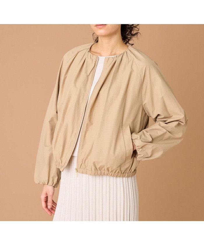 【イネド/INED】のギャザーブルゾン インテリア・キッズ・メンズ・レディースファッション・服の通販 founy(ファウニー) https://founy.com/ ファッション Fashion レディースファッション Fashion for Women アウター Coat / Outerwear Collection ブルゾンジャケット・スポーティアウター Blouson Jackets エレガント 上品 Elegant ギャザー Gathered, Ruffled ショート Short, Short Length スマート Smart, Elegant スリーブ Sleeve, Long Sleeve / Short Sleeve ブルゾン Blouson, Bomber Jacket ポケット Pocket, Pocket Detail マニッシュ Mannish, Boyish |ID: prp329100004967348 ipo3291000000037259172