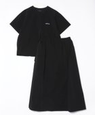 【カセットチャート/Cassette Chart】のTHOUSAND MILE/半袖Tシャツ スカート セットアップ 大人の最旬トレンドファッション＆コーディネート founy(ファウニー) ファッション Fashion レディースファッション Fashion for Women セットアップ Matching Sets スカート・ミニ/ミディ/マキシ Skirts / Mini, Midi & Maxi Skirts アウトドア Outdoor Clothing カリフォルニア California, Cali Style ショート Short, Short Length スタイリッシュ Stylish, Fashionable ストレッチ Stretch, Stretchy Fabric セットアップ Set-Up, Coordinated Outfit バランス Balance, Style Balance フレア Flare, Flared ボックス Boxy, Box Shape 半袖 Short Sleeve, Half Sleeve 再入荷 Restock / Back in Stock 夏 Summer 旅行 Travel thumbnail BLK|ID: prp329100004967397 ipo3291000000037259309