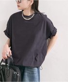 【ジャーナルスタンダード/JOURNAL STANDARD】の《追加6》シャーリングTシャツ ブラック A|ID: prp329100004967470 ipo3291000000037259591