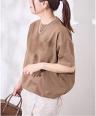 【ジャーナルスタンダード/JOURNAL STANDARD】の《追加6》シャーリングTシャツ ブラウン B|ID: prp329100004967470 ipo3291000000037259593