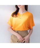 【アンタイトル/UNTITLED】の【古畑星夏さん着用/11色展開/体型カバー】前後2WAYフレンチスリーブニット 大人の最旬トレンドファッション＆コーディネート founy(ファウニー) ファッションモデル・俳優・女優 Models 女性 Women 古畑星夏 Furuhata Seika ファッション Fashion レディースファッション Fashion for Women トップス・カットソー Cut & Sew Tops ニット Knit Tops & Sweaters 今季 This Season, Current Season ストレッチ Stretch, Stretchy Fabric スマート Smart, Elegant 定番 Standard, Basic Item バランス Balance, Style Balance パターン Pattern, Design Print ボトム Bottoms, Lower Wear ボーダー Border, Stripe リラックス Relax, Relaxed Fit ワイド Wide, Wide Fit おすすめ Recommended / Our Picks 夏 Summer thumbnail オレンジ|ID: prp329100004967496 ipo3291000000037259719