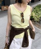 【ジャーナルスタンダード/JOURNAL STANDARD】の別注【FAITH MILLS CORP】ワッフルガゼットPOヘンリータンクトップ イエロー|ID: prp329100004967531 ipo3291000000037259913