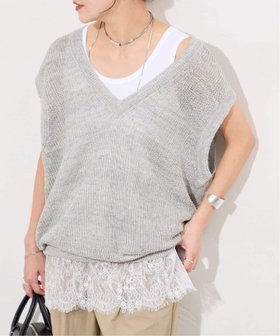 【ジャーナルスタンダード/JOURNAL STANDARD】の《追加 3》レースヘムシアータンク 大人の最旬トレンドファッション＆コーディネート founy(ファウニー) ファッション Fashion レディースファッション Fashion for Women おすすめ Recommended / Our Picks インナー Innerwear スマート Smart, Elegant タンク Tank Top, Sleeveless Top トレンド Trend, Trending Now 夏 Summer |ID:prp329100004967573