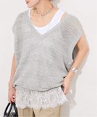 【ジャーナルスタンダード/JOURNAL STANDARD】の《追加 3》レースヘムシアータンク ホワイト|ID: prp329100004967573 ipo3291000000037260077