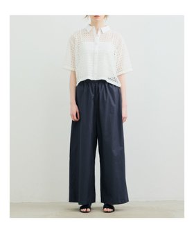 【マーコート/MARcourt】のMARMARMAR メッシュレースボックスシャツ 大人の最旬トレンドファッション＆コーディネート founy(ファウニー) ファッション Fashion レディースファッション Fashion for Women トップス・カットソー Cut & Sew Tops シャツ・ブラウス・オフィスカジュアル Elegant Blouses & Button-Ups シアー Sheer, See-Through シンプル Simple, Minimal フロント Front, Front Design ボックス Boxy, Box Shape ポケット Pocket, Pocket Detail メッシュ Mesh, Net Fabric レギュラー Regular, Standard Fit レース Lace, Lace Fabric |ID:prp329100004967579