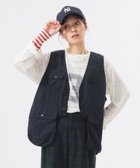 【ビームス ウイメン/BEAMS】のナイロン フィッシング ベスト 大人の最旬トレンドファッション＆コーディネート founy(ファウニー) ファッション Fashion レディースファッション Fashion for Women アウター Coat / Outerwear Collection トップス・カットソー Cut & Sew Tops ベスト&ジレ / 重ね着スタイル Vests & Gilets アウトドア Outdoor Clothing カットソー Cut and Sewn Top クラシック Classic, Timeless Style シンプル Simple, Minimal スラックス Slacks, Dress Pants デニム Denim, Jeans Material バランス Balance, Style Balance ベスト Vest, Waistcoat ポケット Pocket, Pocket Detail ロング Long, Long-Length 軽量 Lightweight, Ultra Light thumbnail NAVY|ID: prp329100004967586 ipo3291000000037260125
