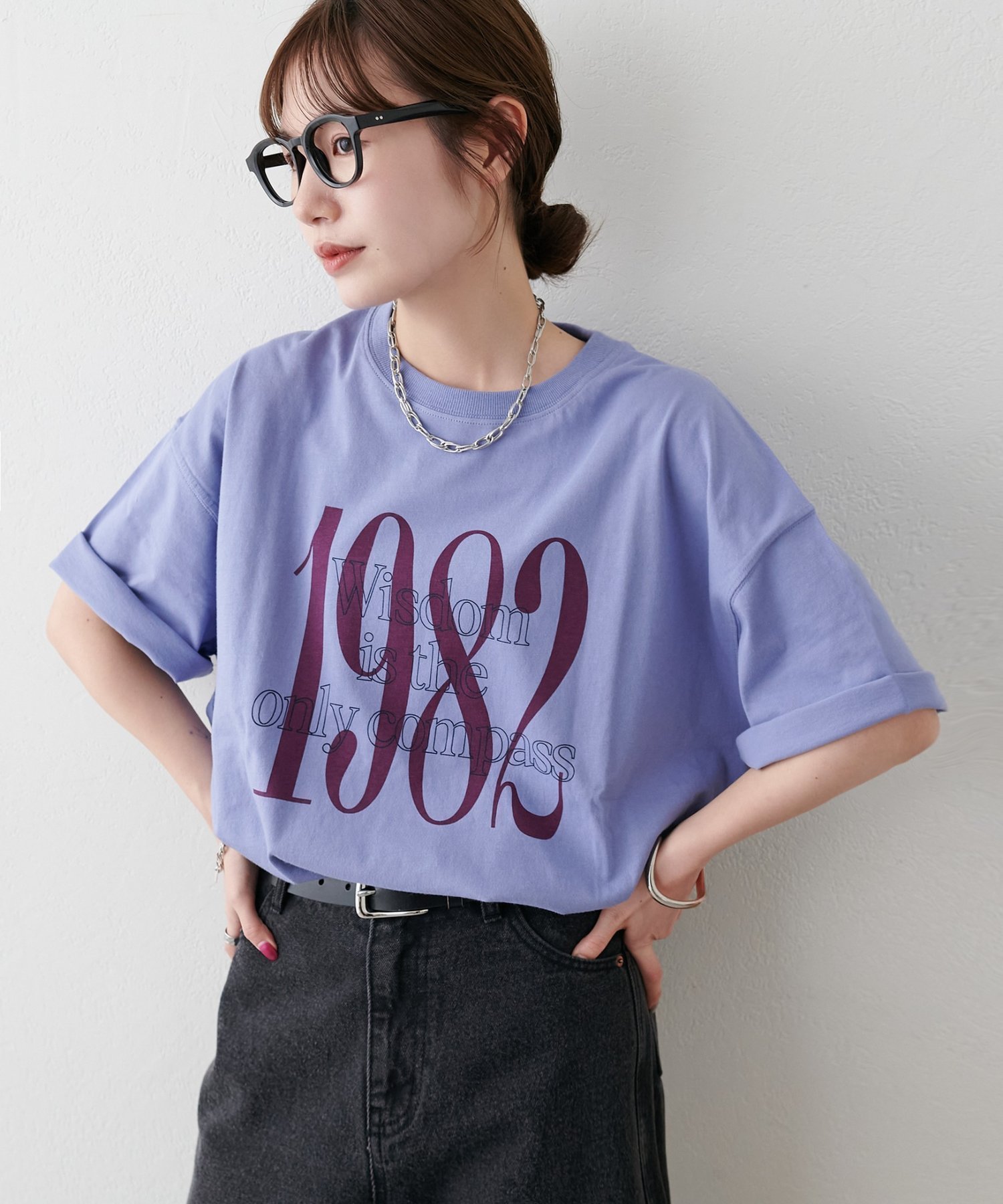 【ディスコート/Discoat】の【Enlude】アソート縦長ナンバーロゴTシャツ《ユニセックス》 インテリア・キッズ・メンズ・レディースファッション・服の通販 founy(ファウニー) 　ファッション　Fashion　レディースファッション　Fashion for Women　トップス・カットソー　Cut & Sew Tops　シャツ・ブラウス・オフィスカジュアル　Elegant Blouses & Button-Ups　ロングTシャツ・Tシャツ　Longline T-Shirts & Tees　2026年　2026　2026春夏・S/S　Spring/Summer 2026 SS26　おすすめ　Recommended / Our Picks　シンプル　Simple, Minimal　デニム　Denim, Jeans Material　夏　Summer　春　Spring　S/S・春夏　SS, Spring/Summer, Warm Season　パープル|ID: prp329100004967607 ipo3291000000037260206
