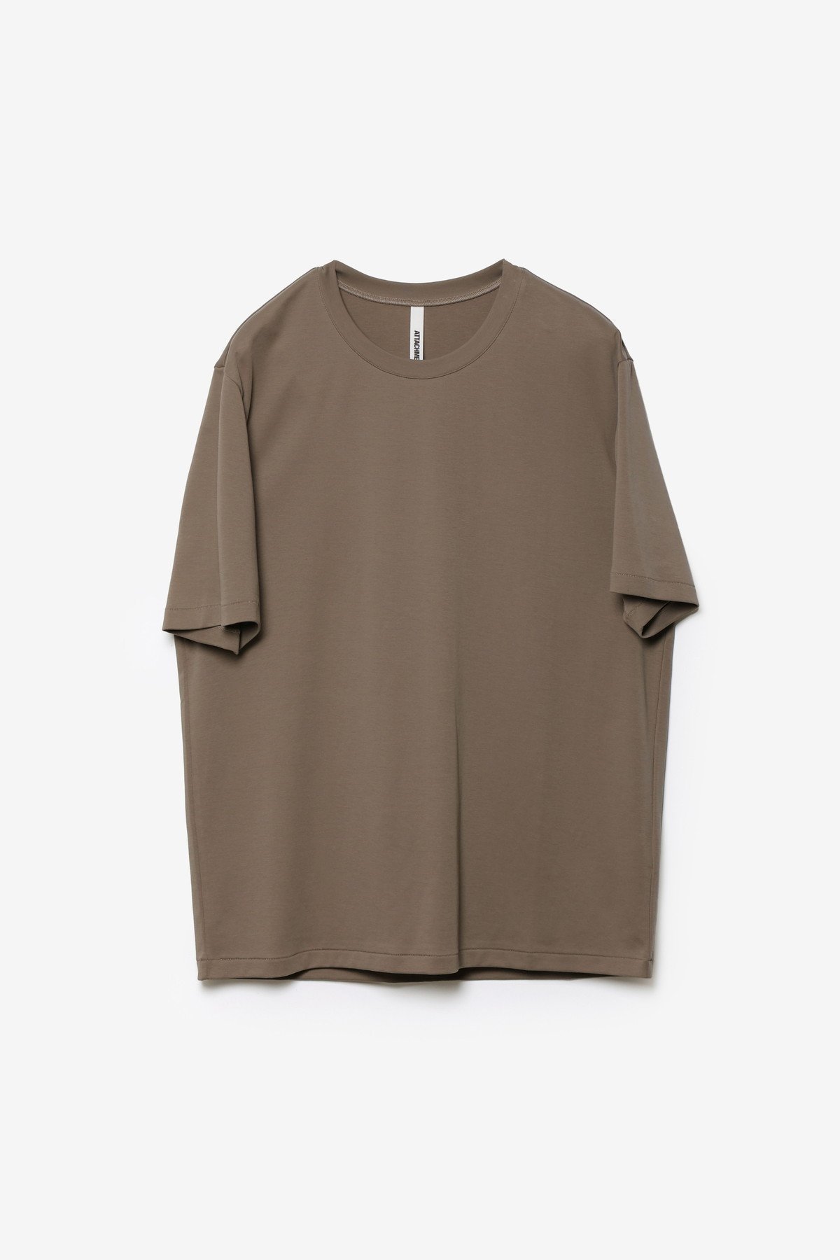 【アタッチメント/ATTACHMENT / MEN】のコットンダブルフェイス スリムフィットS/S Tシャツ インテリア・キッズ・メンズ・レディースファッション・服の通販 founy(ファウニー) 　ファッション　Fashion　メンズファッション　Fashion for Men　スリム　Slim, Slim Fit　フィット　Fit, Slim Fit　夏　Summer　定番　Standard, Basic Item　S/S・春夏　SS, Spring/Summer, Warm Season　KHAKI GRAY|ID: prp329100004967646 ipo3291000000037260391