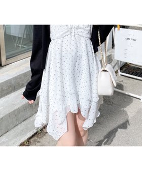【イング/INGNI】のドット柄イレヘムミニキャミワンピ 大人の最旬トレンドファッション＆コーディネート founy(ファウニー) ファッション Fashion レディースファッション Fashion for Women ワンピース Dresses キャミソールワンピース Camisole Dresses イレヘム Irregular Hemline インナー Innerwear ガーリー Girly, Feminine Style キャミソール Camisole, Spaghetti Strap Top ギャザー Gathered, Ruffled シフォン Chiffon, Lightweight Fabric スマホ Smartphone, Mobile Device チェック Check, Plaid, Tartan ドット Polka Dot, Dot Pattern ドレープ Drape, Draping Fabric リボン Ribbon, Bow おすすめ Recommended / Our Picks |ID:prp329100004971091