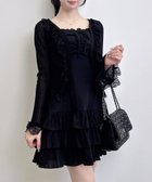【イング/INGNI】の綿レースフリルミニキャミワンピ 大人の最旬トレンドファッション＆コーディネート founy(ファウニー) ファッション Fashion レディースファッション Fashion for Women ワンピース Dresses キャミソールワンピース Camisole Dresses イエロー Yellow カーディガン Cardigan, Knitwear ガーリー Girly, Feminine Style キャミワンピース Cami Dress, Slip Dress ギャザー Gathered, Ruffled デニム Denim, Jeans Material フェミニン Feminine, Girly フリル Frill, Ruffle フレア Flare, Flared おすすめ Recommended / Our Picks エレガント 上品 Elegant thumbnail クロ|ID: prp329100004971102 ipo3291000000037279067