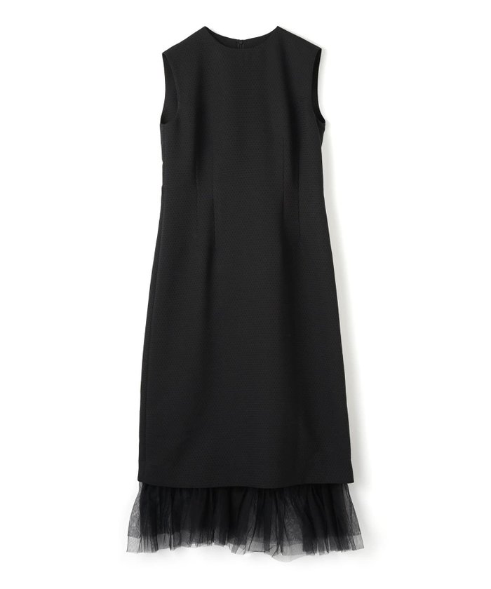 【レリアン/LEILIAN】のドット織りワンピース インテリア・キッズ・メンズ・レディースファッション・服の通販 founy(ファウニー) https://founy.com/ ファッション Fashion レディースファッション Fashion for Women ワンピース Dresses アンダー Underwear Essentials ドット Polka Dot, Dot Pattern ノースリーブ Sleeveless, No-Sleeve フェミニン Feminine, Girly エレガント 上品 Elegant |ID: prp329100004971179 ipo3291000000037279587