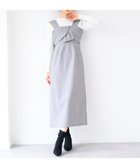 【ミッシュマッシュ/MISCH MASCH】のリボン風ジャンスカニットドッキングワンピ/MM517402 大人の最旬トレンドファッション＆コーディネート founy(ファウニー) ファッション Fashion レディースファッション Fashion for Women ワンピース Dresses シンプル Simple, Minimal ドッキング Docking, Mixed Material リブニット Rib Knit, Ribbed Knit リボン Ribbon, Bow thumbnail ホワイト|ID: prp329100004971197 ipo3291000000037279696