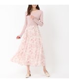 【ミッシュマッシュ/MISCH MASCH】のカラーフラワードッキングワンピース/MM517401 ピンク|ID: prp329100004971199 ipo3291000000037279723