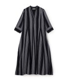 【トゥモローランド/TOMORROWLAND】のne Quittez pas Cotton Voile Stripe ワンピース 18 ブラック系|ID: prp329100004971273 ipo3291000000037353672