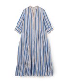 【トゥモローランド/TOMORROWLAND】のne Quittez pas Cotton Voile Stripe ワンピース 64 ブルー系|ID: prp329100004971273 ipo3291000000037353673