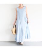 【ルクールブラン/le.coeur blanc】のデニムライクパネルワンピース サックス|ID: prp329100004971387 ipo3291000000037280866
