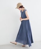 【ルクールブラン/le.coeur blanc】のデニムライクパネルワンピース ブルー|ID: prp329100004971387 ipo3291000000037280869